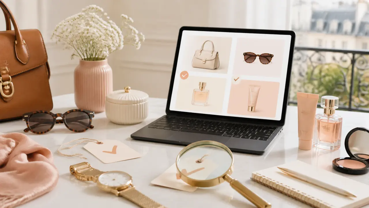Sélection mode et beauté en vente privée avec étiquettes de réduction élégantes